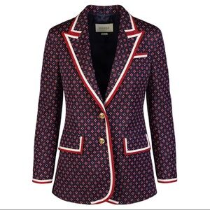 NWT Gucci printed blazer